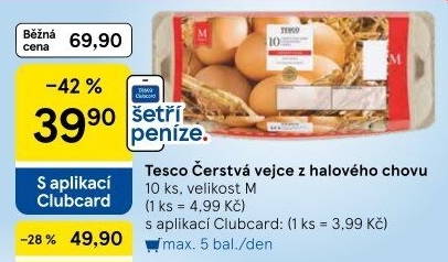 Vejce M Tesco