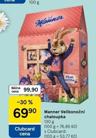 Velikonoční balíček Manner