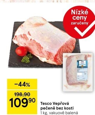 Vepřová pečeně bez kosti Tesco