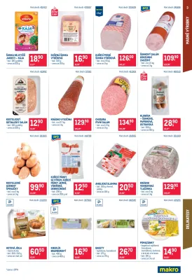 akční leták Makro 9.4.2025-22.4.2025