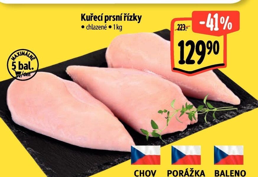 Kuřecí prsní řízky