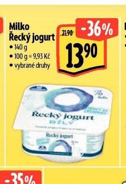 Milko Řecký jogurt