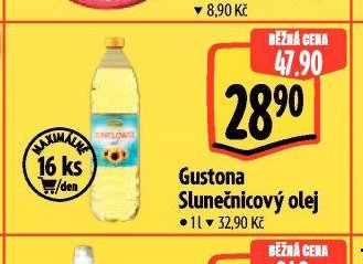 Gustona Slunečnicový olej