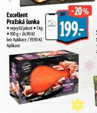Excellent Pražská šunka