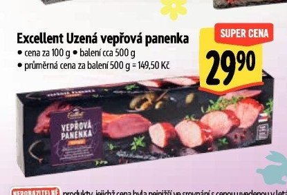 Excellent Uzená vepřová panenka