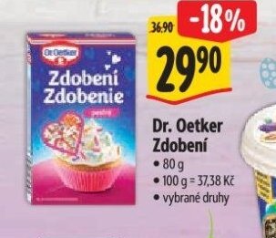Dr. Oetker Zdobení