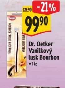 Dr. Oetker Vanilkový lusk Bourbon