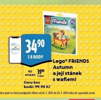 LEGO FRIENDS Autumn a její stánek s waflemi