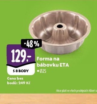 Forma na bábovku ETA