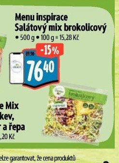 Menu inspirace Salátový mix brokolicový