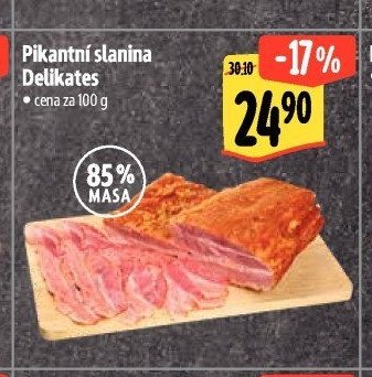 Pikantní slanina Delikates
