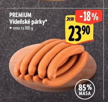 PREMIUM Vídeňské párky