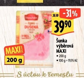 Šunka výběrová MAXI