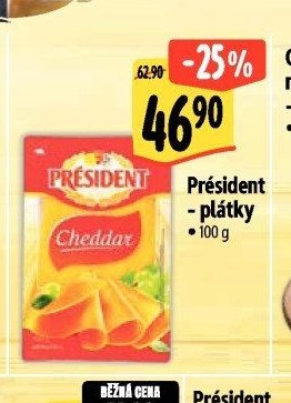 Président - plátky