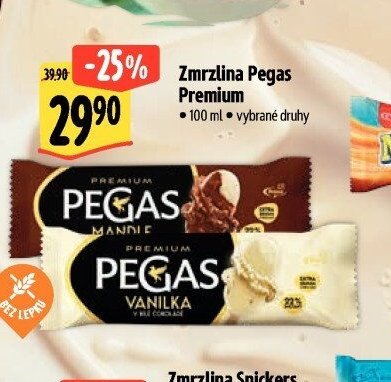 Zmrzlina Pegas Premium