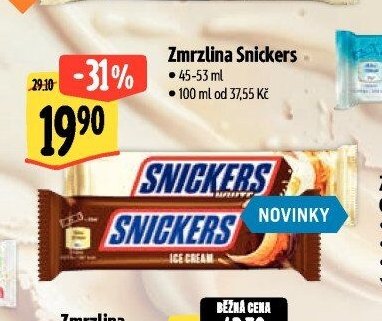 Zmrzlina Snickers