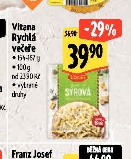 Vitana Rychlá večeře