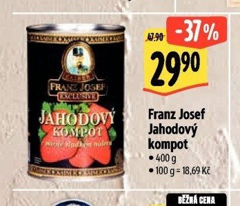 Franz Josef Jahodový kompot