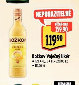 Božkov Vaječný likér