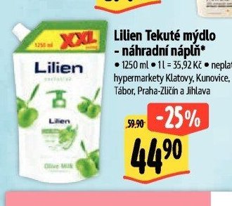 Lilien Tekuté mýdlo - náhradní náplň