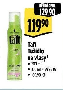Taft Tužidlo na vlasy