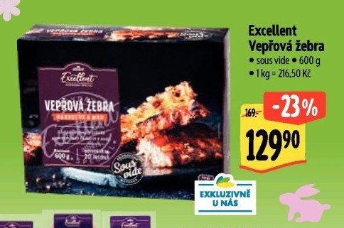 Excellent Vepřová žebra