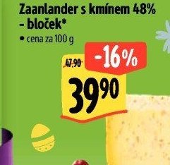 Zaanlander s kmínem 48% - bloček