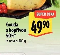 Gouda s kopřivou 50%