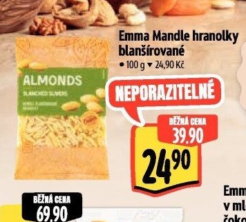 Emma Mandle hranolky blanšírované