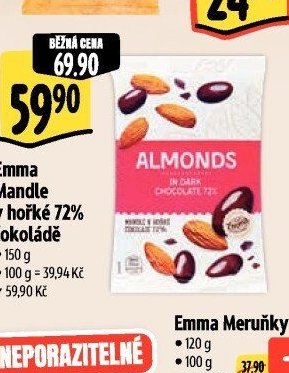 Emma Mandle v hořké 72% čokoládě