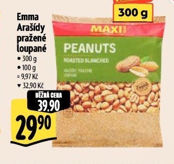 Emma Arašídy pražené loupané