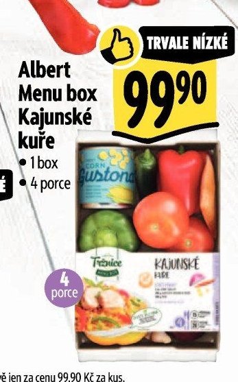 Albert Menu box Kajunské kuře