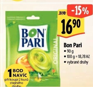 Bonbony Bon Pari Nestlé