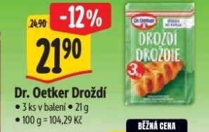 Droždí Dr. Oetker