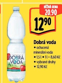 Ochucená voda Dobrá voda