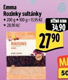 Rozinky Sultánky Emma
