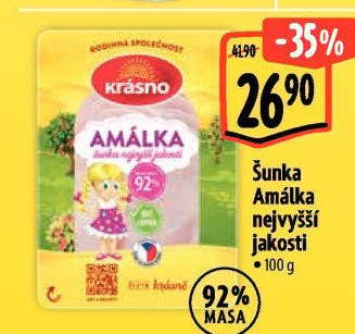 Šunka Amálka nejvyšší jakosti Krásno