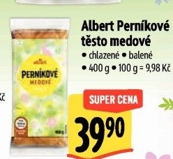 Těsto perníkové medové Albert