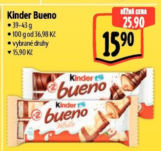 Tyčinka Bueno Kinder