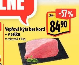 Vepřová kýta bez kosti