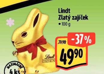 Čokoládový zajíc Lindt