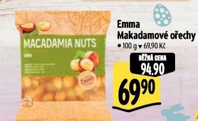 Makadamové ořechy Emma
