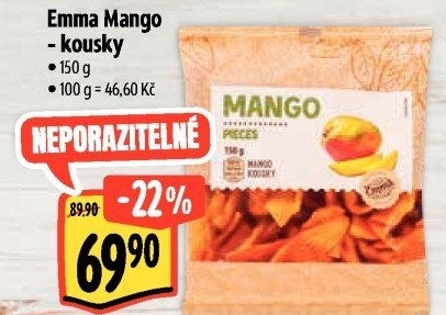 Mango sušené Emma