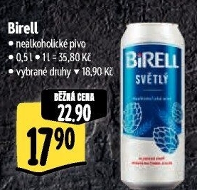 Nealkoholické pivo Birell