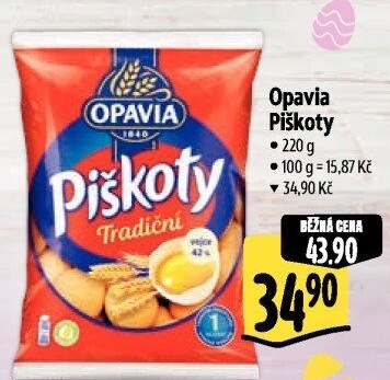 Piškoty Opavia