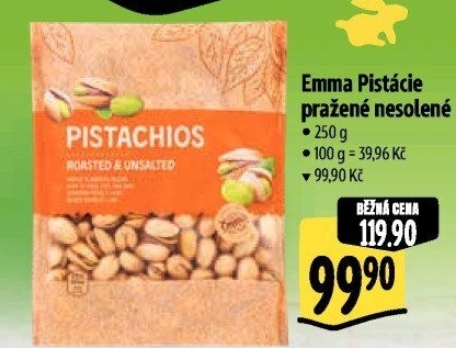 Pistácie pražené Emma