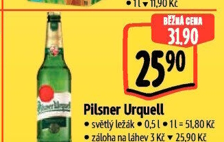 Pivo Pilsner Urquell