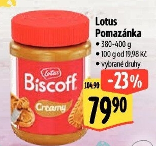 Pomazánka Biscoff Lotus