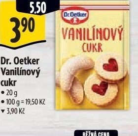 Vanilínový cukr Dr. Oetker