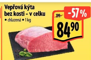 Vepřová kýta bez kosti